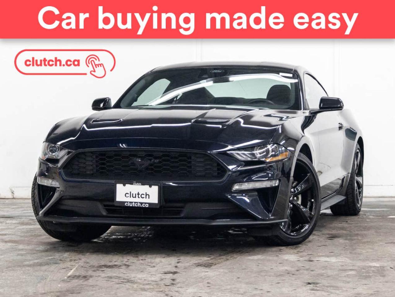 Used 2021 Ford Mustang EcoBoost Coupe w/ Rearview Cam, Dual-Zone A/C, Bluetooth for sale in Toronto, ON