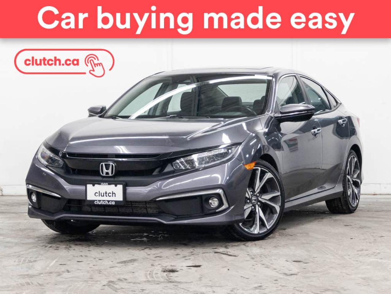 Used 2020 Honda Civic Sedan Touring w/ Apple CarPlay  & Android Auto, Nav, Dual Zone A/C for sale in Toronto, ON