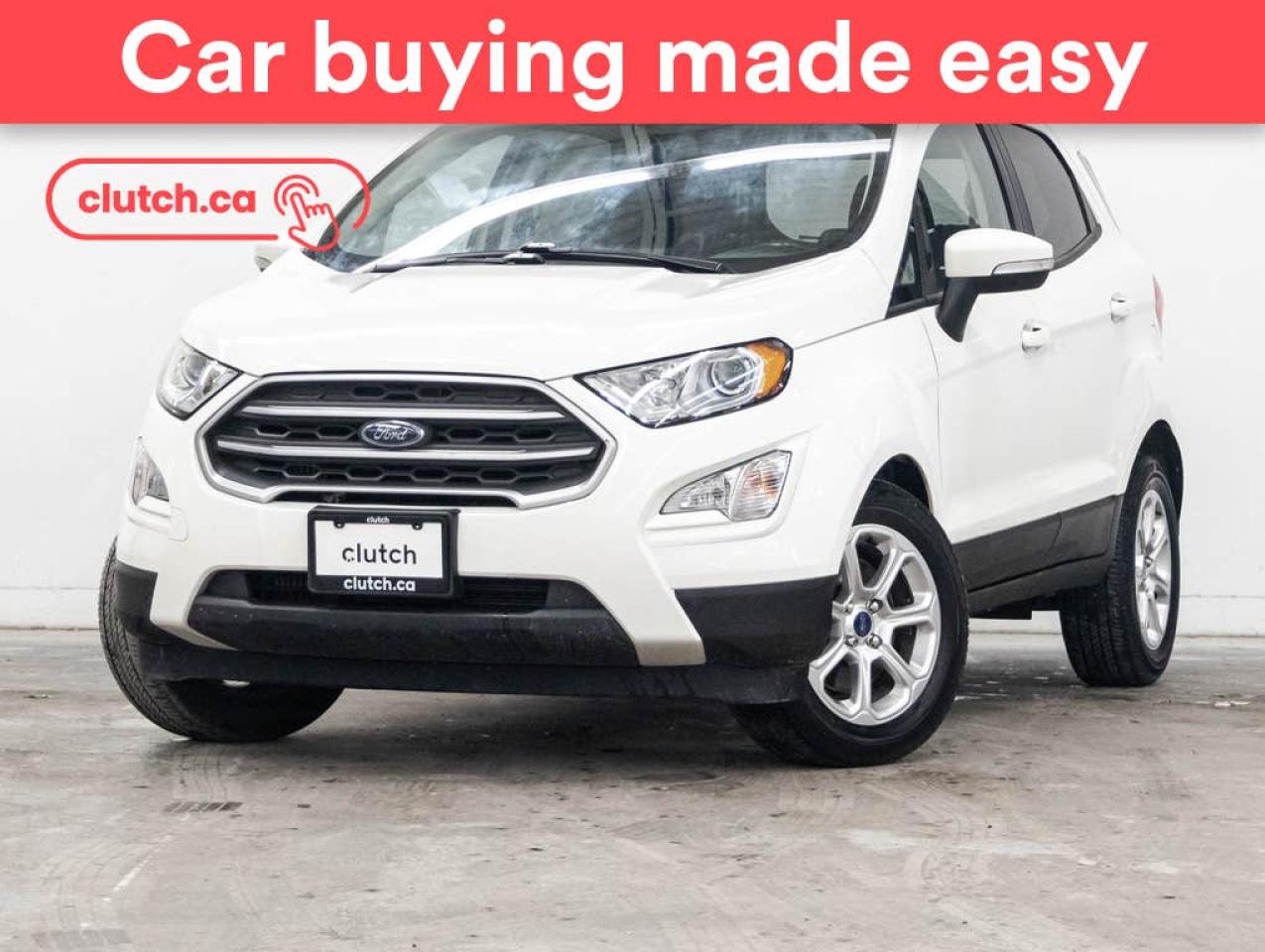 Used 2019 Ford EcoSport SE w/ SYNC 3, Nav, Rearview Camera for sale in Toronto, ON