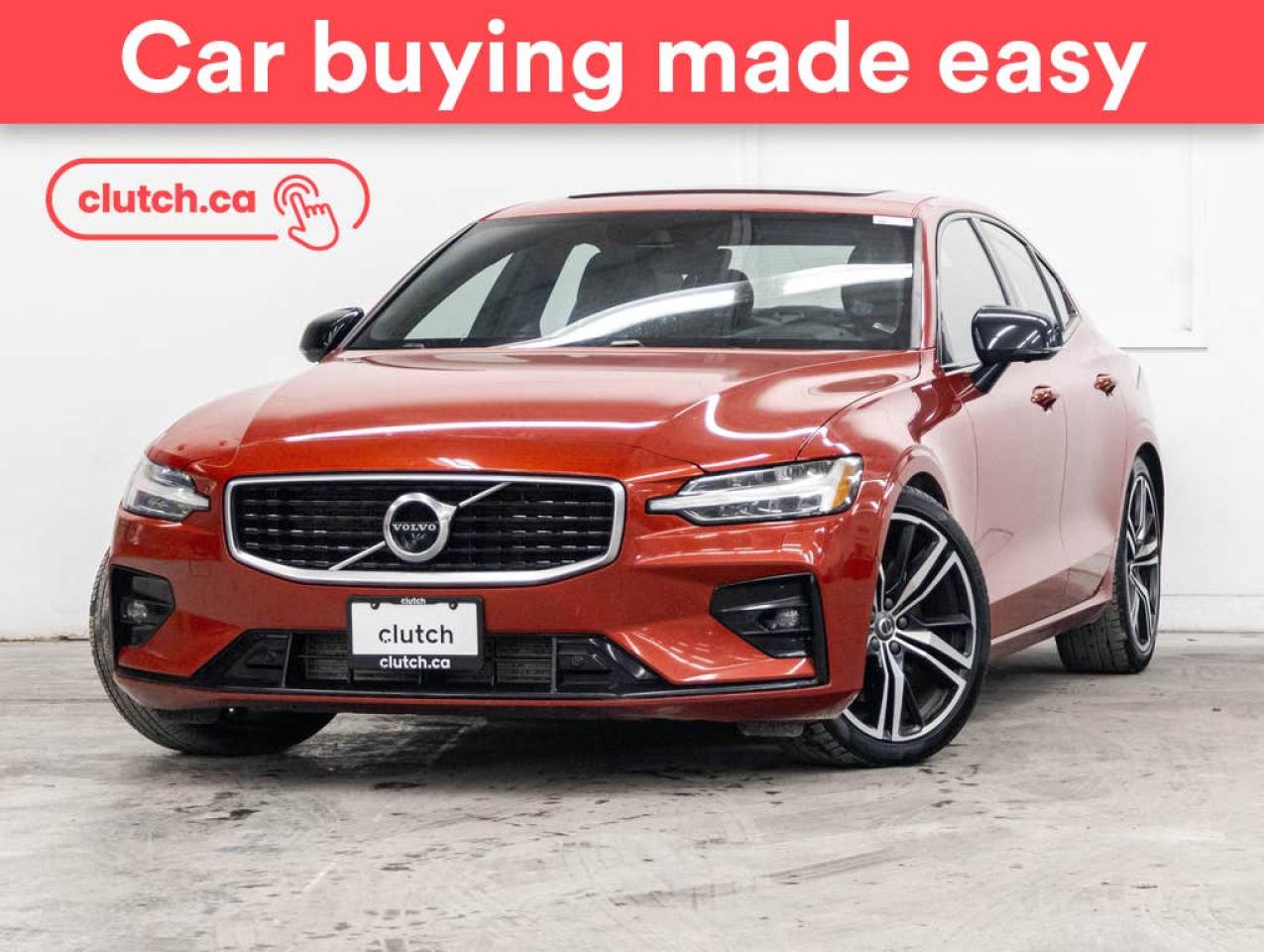 Used 2020 Volvo S60 T6 AWD R-Design w/ Apple CarPlay & Android Auto, Heated Steering Wheel, Heated Front Seats for sale in Toronto, ON