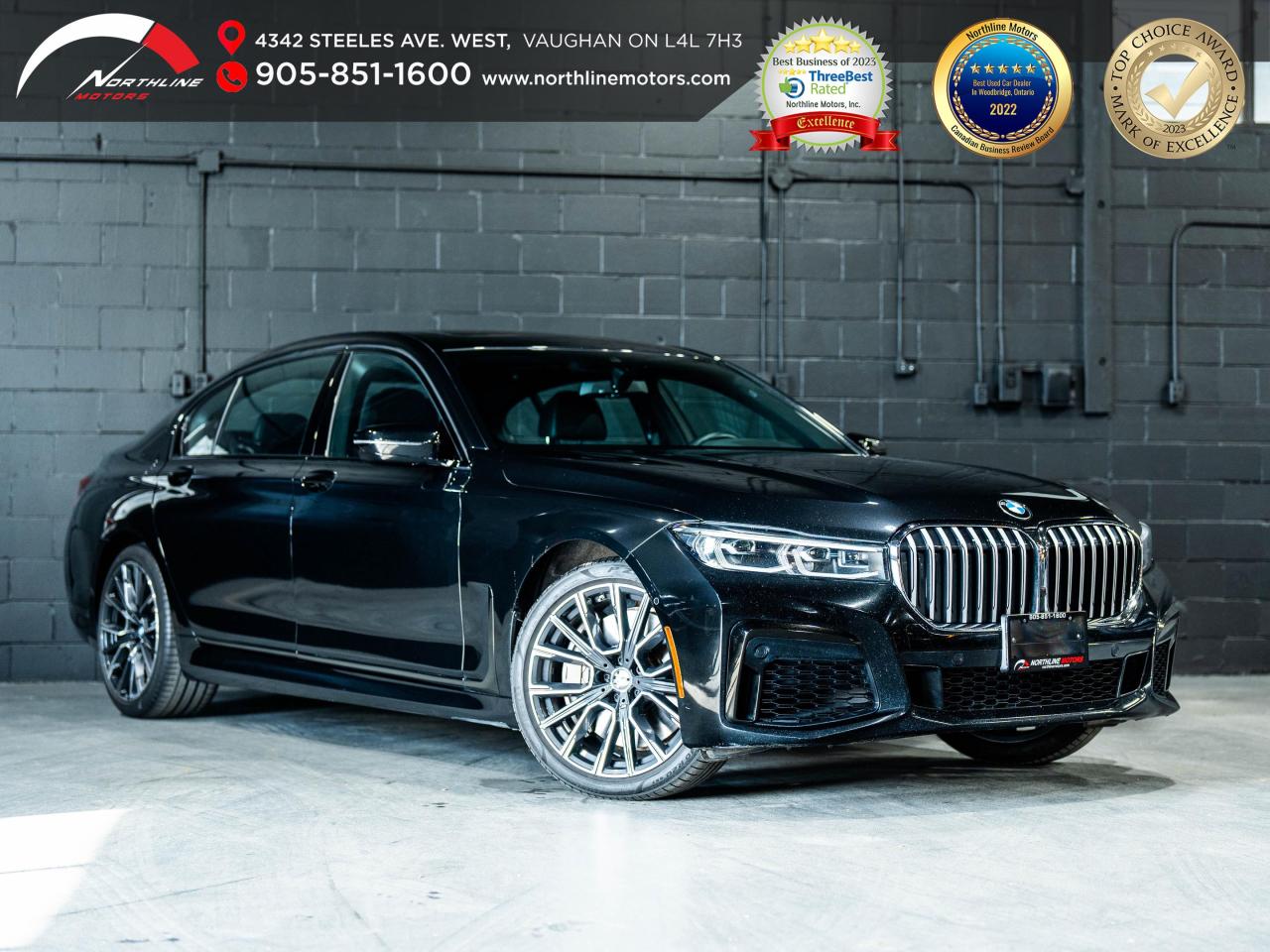 Used 2021 BMW 7 Series 750Li/PANO/HUD/REMOTE START/Harman K/M SPORT PKG for sale in Vaughan, ON