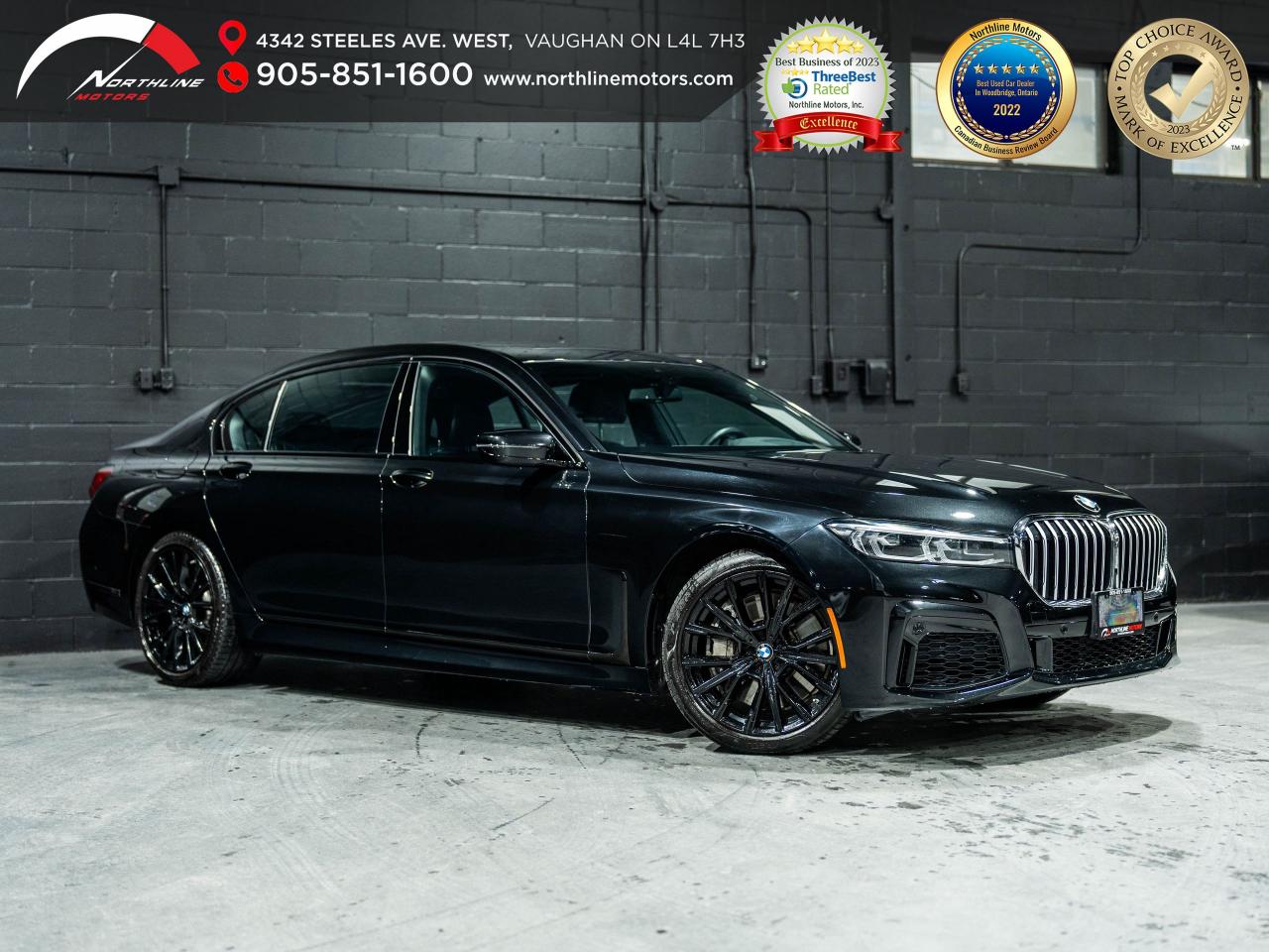 Used 2021 BMW 7 Series 750Li/PANO/HUD/REMOTE START/Harman K/M SPORT PKG for sale in Vaughan, ON