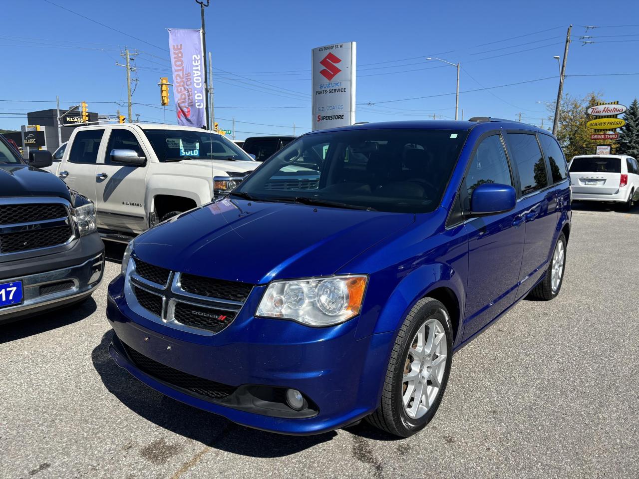 Used 2019 Dodge Grand Caravan SXT Premium Plus ~Nav ~DVD ~Camera ~Bluetooth for sale in Barrie, ON