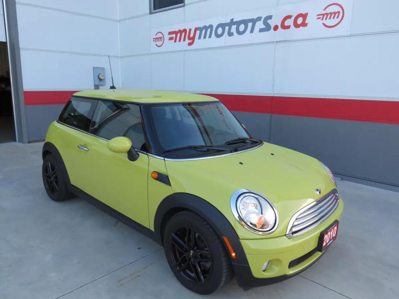 Used 2010 MINI Cooper Hardtop Base (**LOW KM!!**ALLOY RIMS**FOG LIGHTS**LEATHER TRIM**PUSH BUTTON START**HEATED SEATS**BLUETOOTH**CRUISE CONTROL**CD PLAYER**) for sale in Tillsonburg, ON