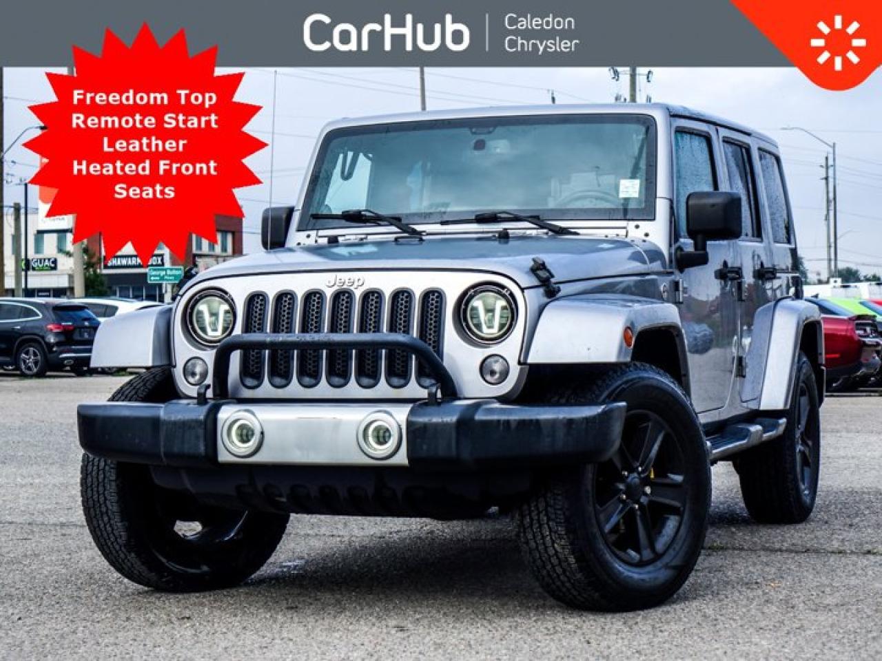 Used 2014 Jeep Wrangler Unlimited Sahara 4Door Freedom Top Navigation for sale in Bolton, ON