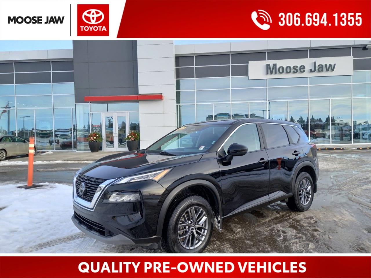 Used 2023 Nissan Rogue 1.5L TURBO AWD, FORWARD COLLISION WARNING, LANE DEPARTURE WARNING, BLIND SPOT WARNING, REAR CROSS TR for sale in Moose Jaw, SK