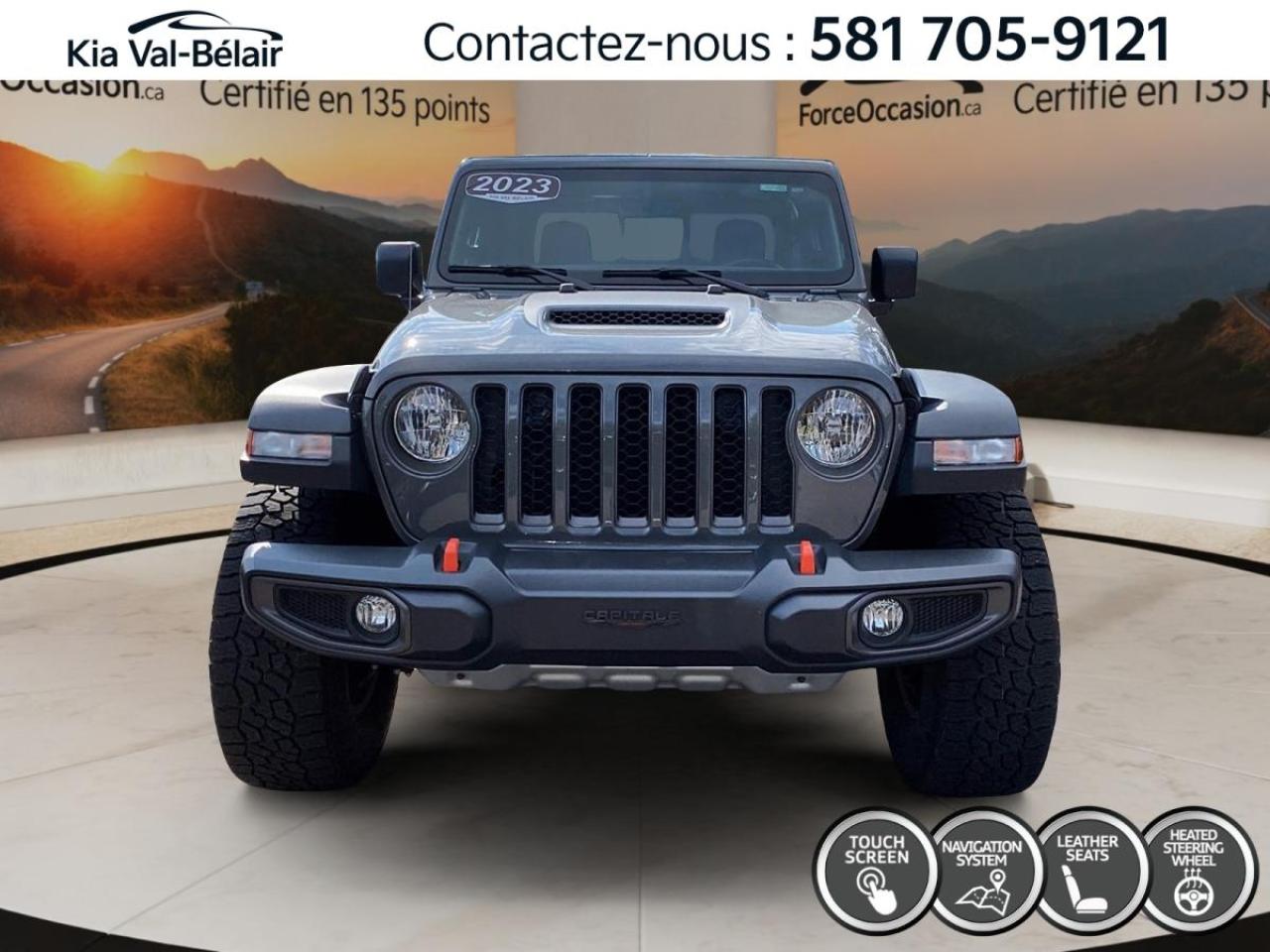 Used 2023 Jeep Gladiator MOJAVE *GPS *4X4 *CAMERA *CRUISE *SIEGE CHAUFFANT for sale in Québec, QC