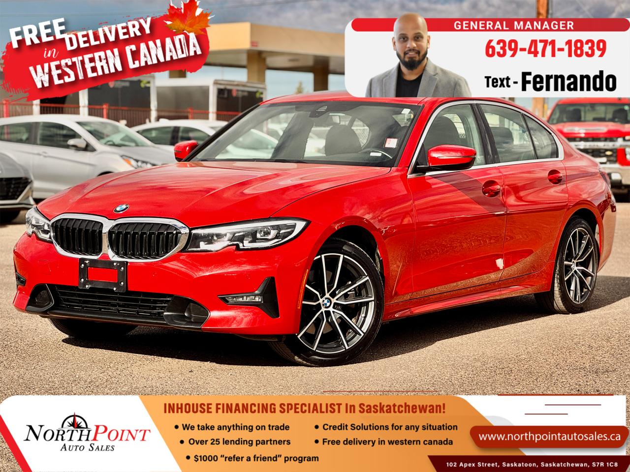 Used 2022 BMW 3 Series 330i xDrive for sale in Saskatoon, SK