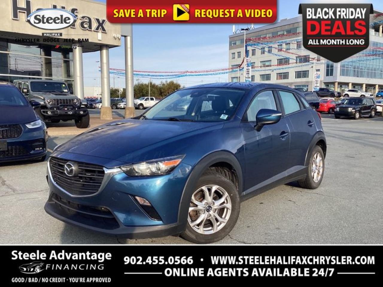 Used 2019 Mazda CX-3 GS - LOW KM, AWD, HEATED SEATS AND WHEEL. BACK UP CAM, POWER EQUIPMENT, A/C for sale in Halifax, NS