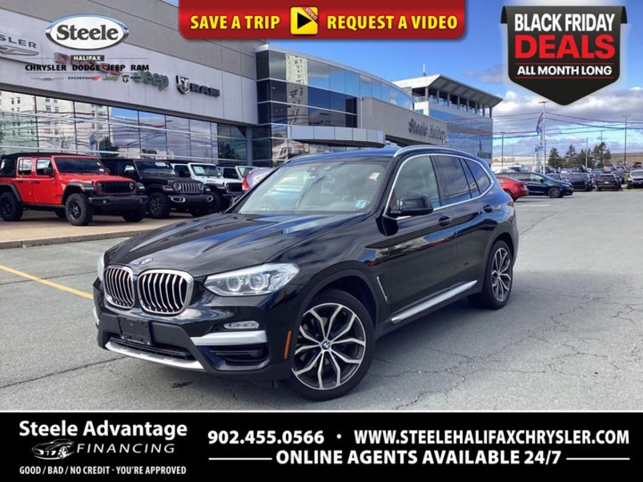 Used 2018 BMW X3 xDrive30i - MEM HEATED LEATHER, AWD, BACK UP CAM, POWER LIFTGATE, POWER EQUIPMENT for sale in Halifax, NS