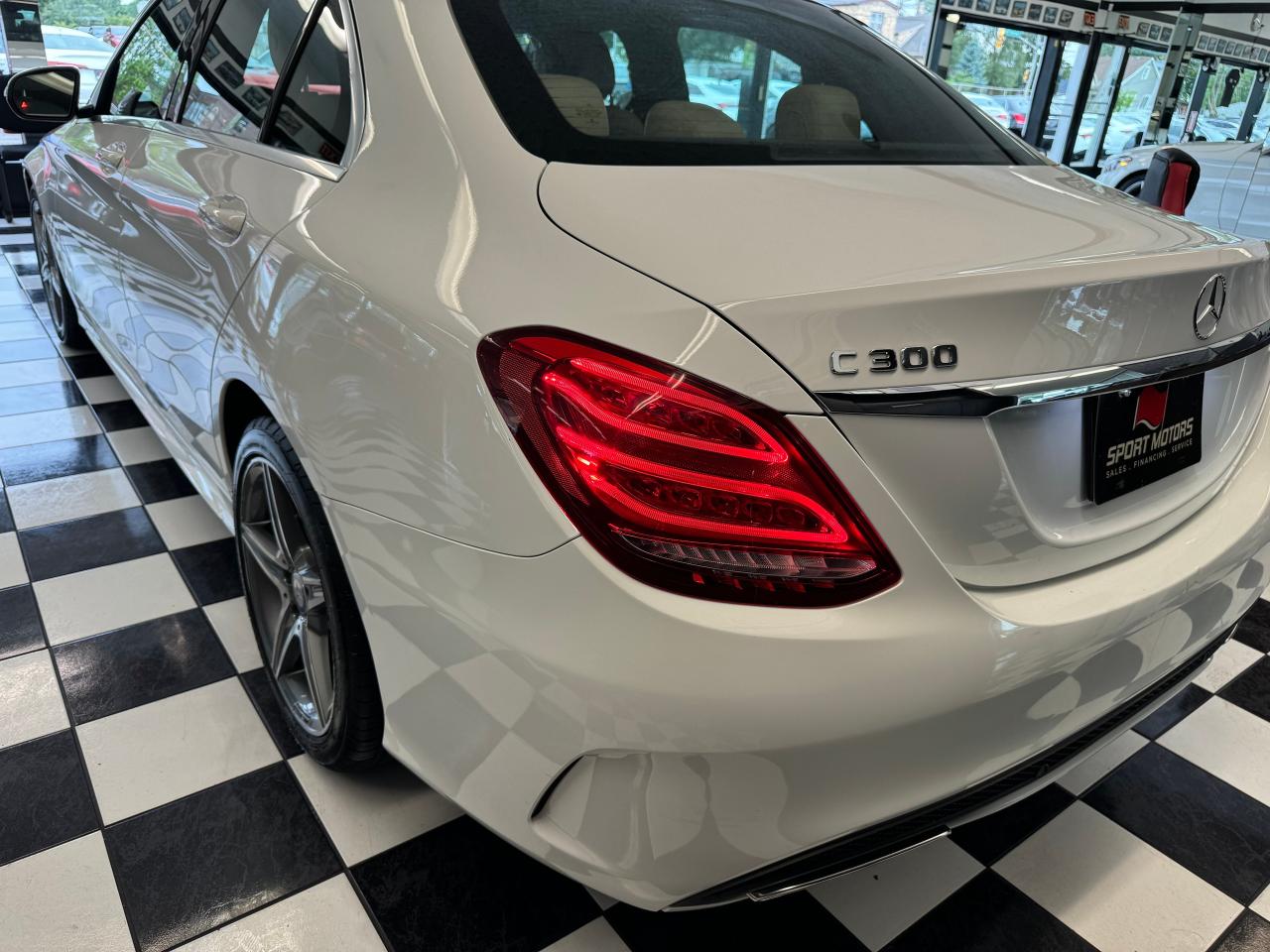 2017 Mercedes-Benz C-Class C300 4MATIC+Roof+Camera+New Tires+Heated Steering Photo87