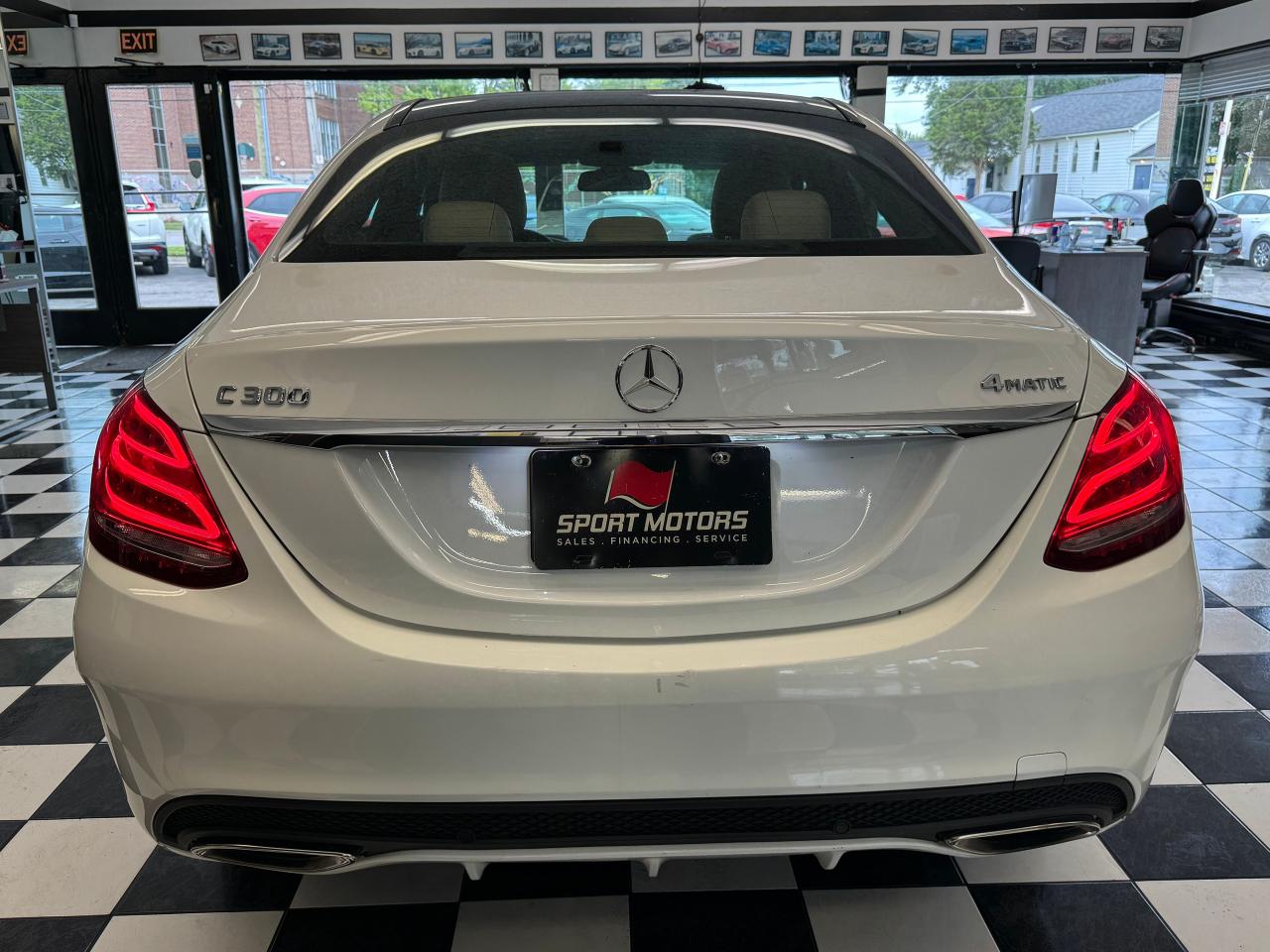 2017 Mercedes-Benz C-Class C300 4MATIC+Roof+Camera+New Tires+Heated Steering Photo59