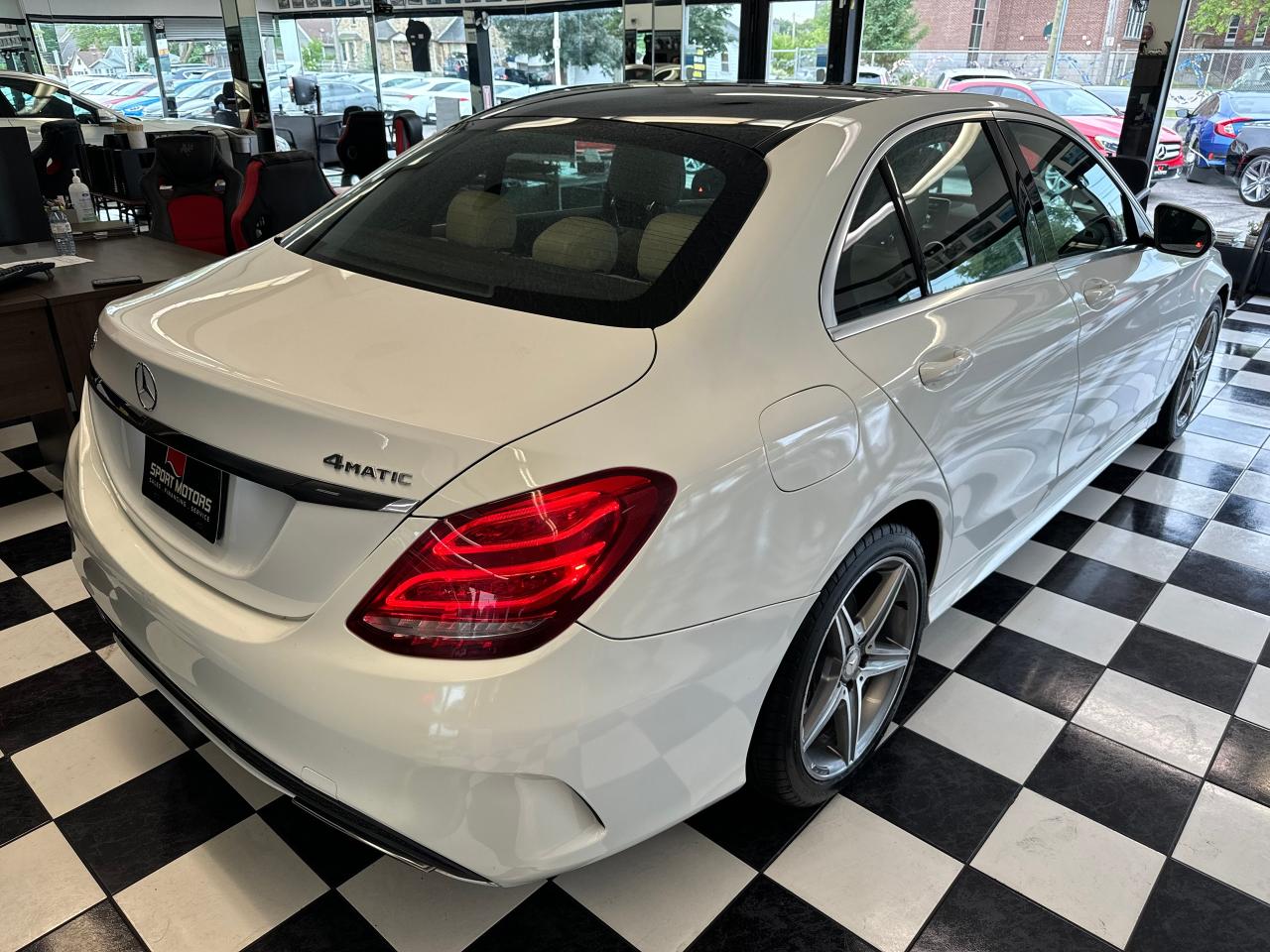 2017 Mercedes-Benz C-Class C300 4MATIC+Roof+Camera+New Tires+Heated Steering Photo60