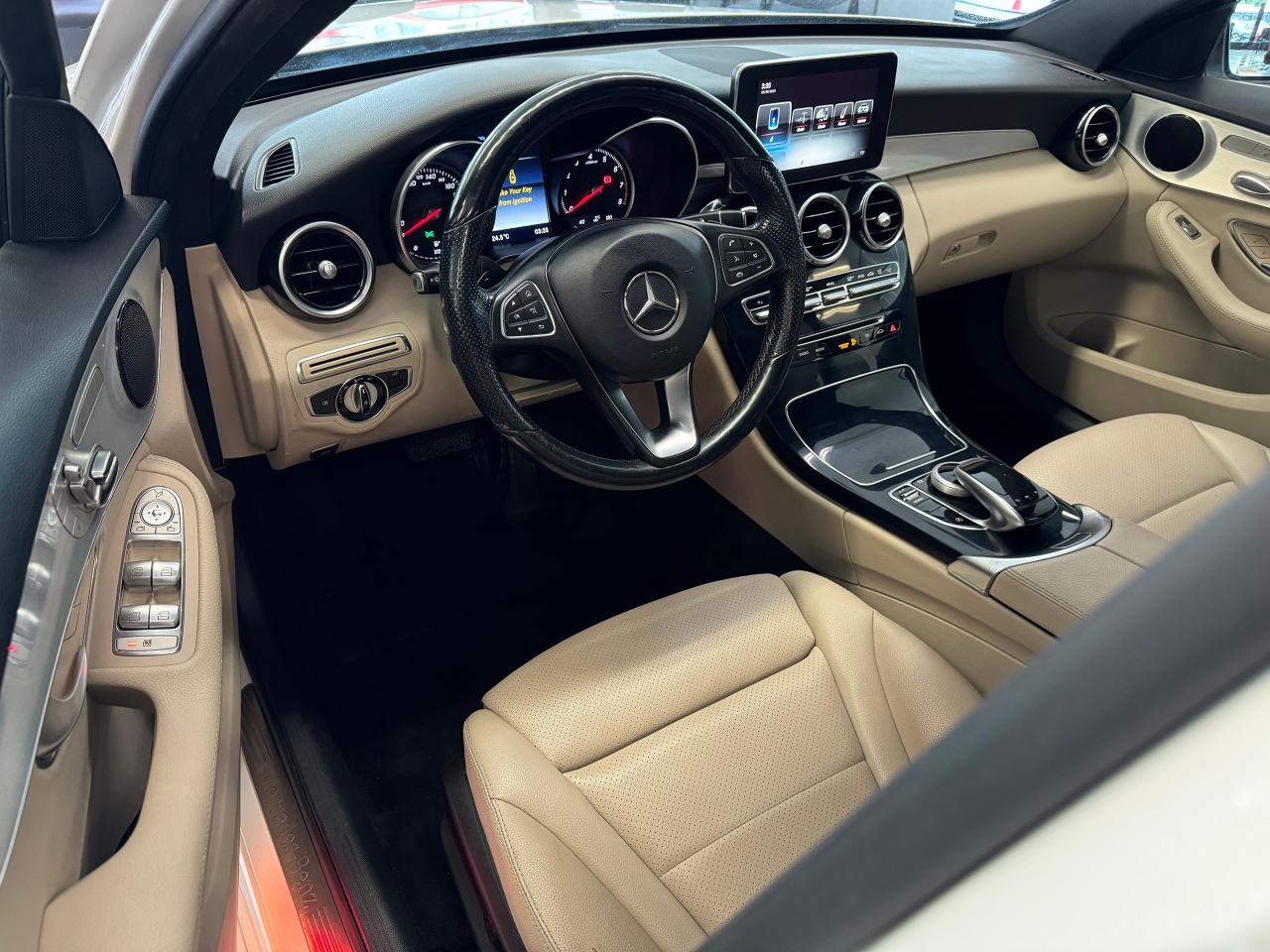 2017 Mercedes-Benz C-Class C300 4MATIC+Roof+Camera+New Tires+Heated Steering - Photo #16