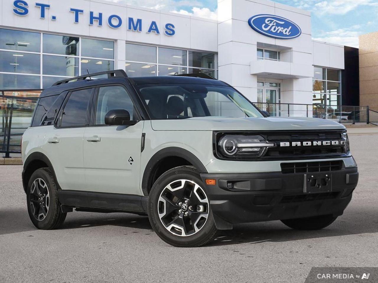 Used 2023 Ford Bronco Sport Outer Banks AWD Heated Leather Seats, Alloy Wheels, LOW KM