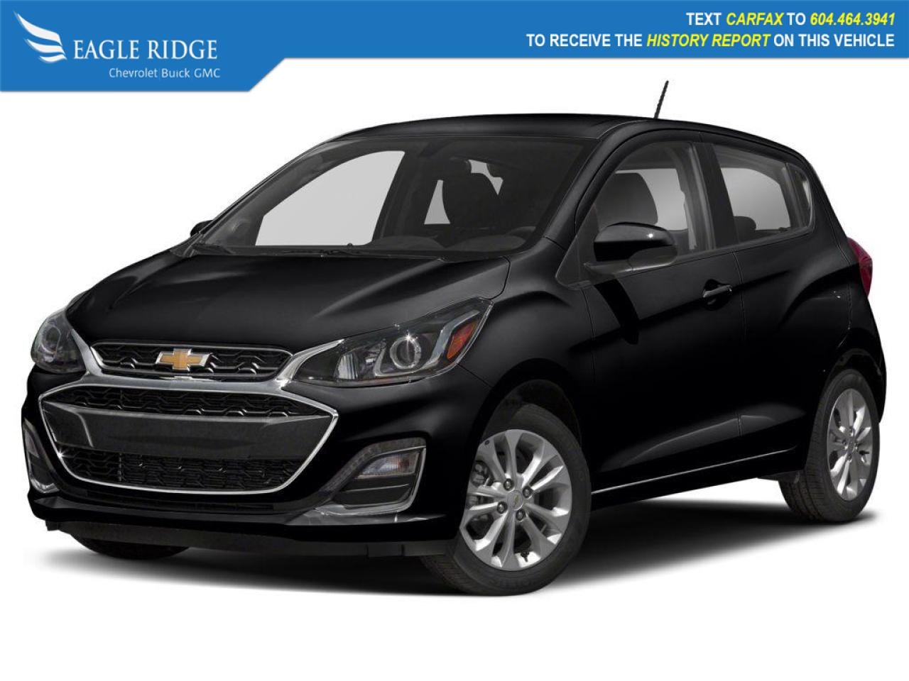 Used 2019 Chevrolet Spark 1LT CVT Brake assist, Content Theft Alarm Theft Deterrent System, for sale in Coquitlam, BC