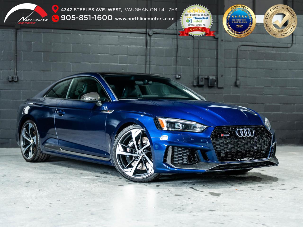 Used 2019 Audi RS 5 Coupe 360CAM/B&O/NAV/ROOF/MASSAGE/DRIVER ASSIST for sale in Vaughan, ON