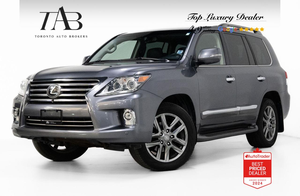 Used 2015 Lexus LX 570 8 PASS | REAR ENTERTAINMENT | SUNROOF for sale in Vaughan, ON