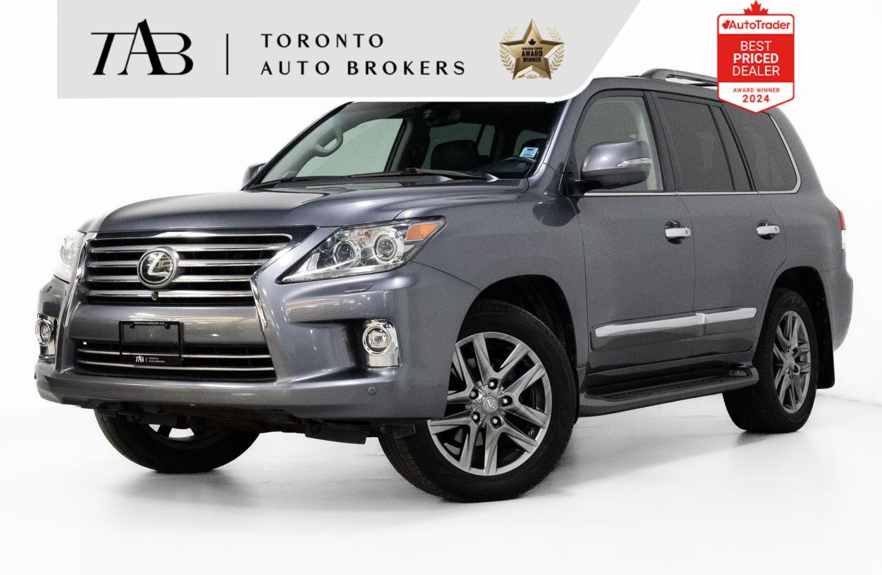 Used 2015 Lexus LX 570 8 PASS | REAR ENTERTAINMENT | SUNROOF for sale in Vaughan, ON