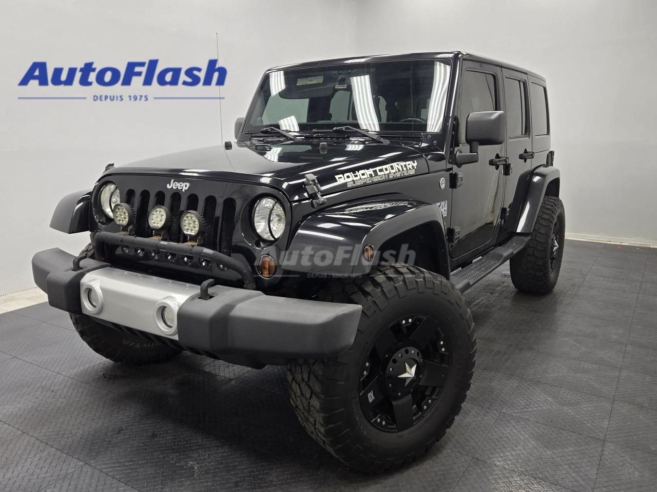 Used 2013 Jeep Wrangler Unlimited 1 SEUL PRORIO / JAMAIS ACCIDENTÉ / MANUELLE for sale in Saint-Hubert, QC