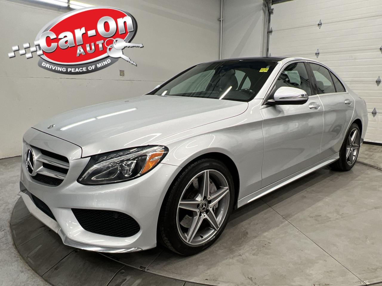 Used 2018 Mercedes-Benz C-Class C300| PREMIUM+AMG SPORT PKG | PANO ROOF | NAV for sale in Ottawa, ON