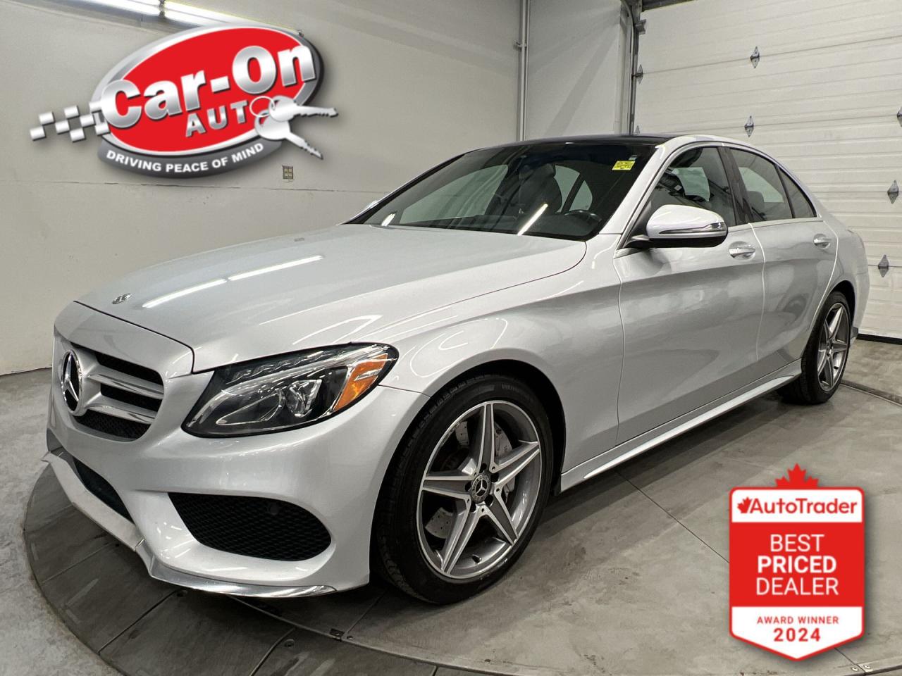 Used 2018 Mercedes-Benz C-Class C300| PREMIUM+AMG SPORT PKG | PANO ROOF | NAV for sale in Ottawa, ON