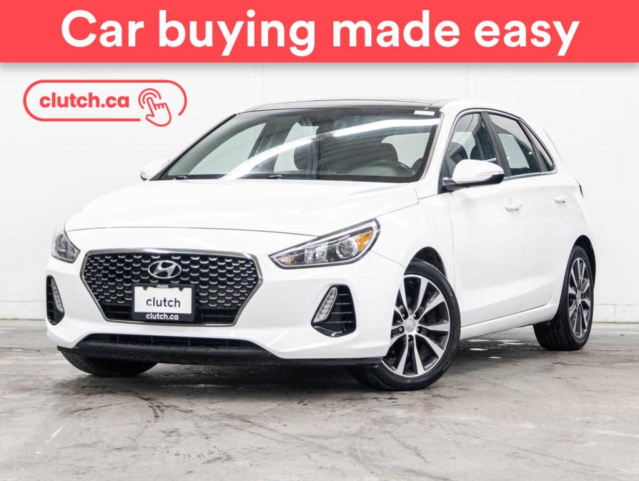 Used 2018 Hyundai Elantra GT GLS w/ Apple CarPlay & Android Auto, Panoramic Sunroof, Dual-Zone A/C for sale in Toronto, ON