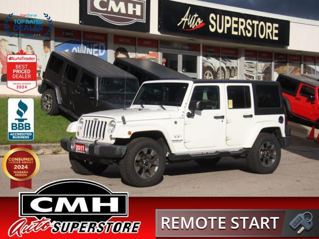 Used 2017 Jeep Wrangler Unlimited Sahara  **BLUETOOTH - REM START** for sale in St. Catharines, ON