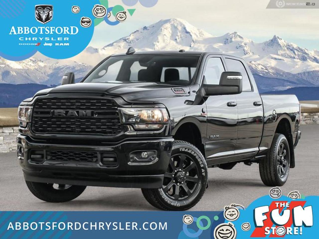 New 2024 RAM 3500 Big Horn  - Night Edition - $340.63 /Wk for sale in Abbotsford, BC