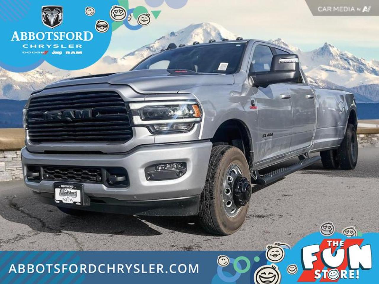 New 2024 RAM 3500 Laramie  - Night Edition - Sunroof - $394.66 /Wk for sale in Abbotsford, BC