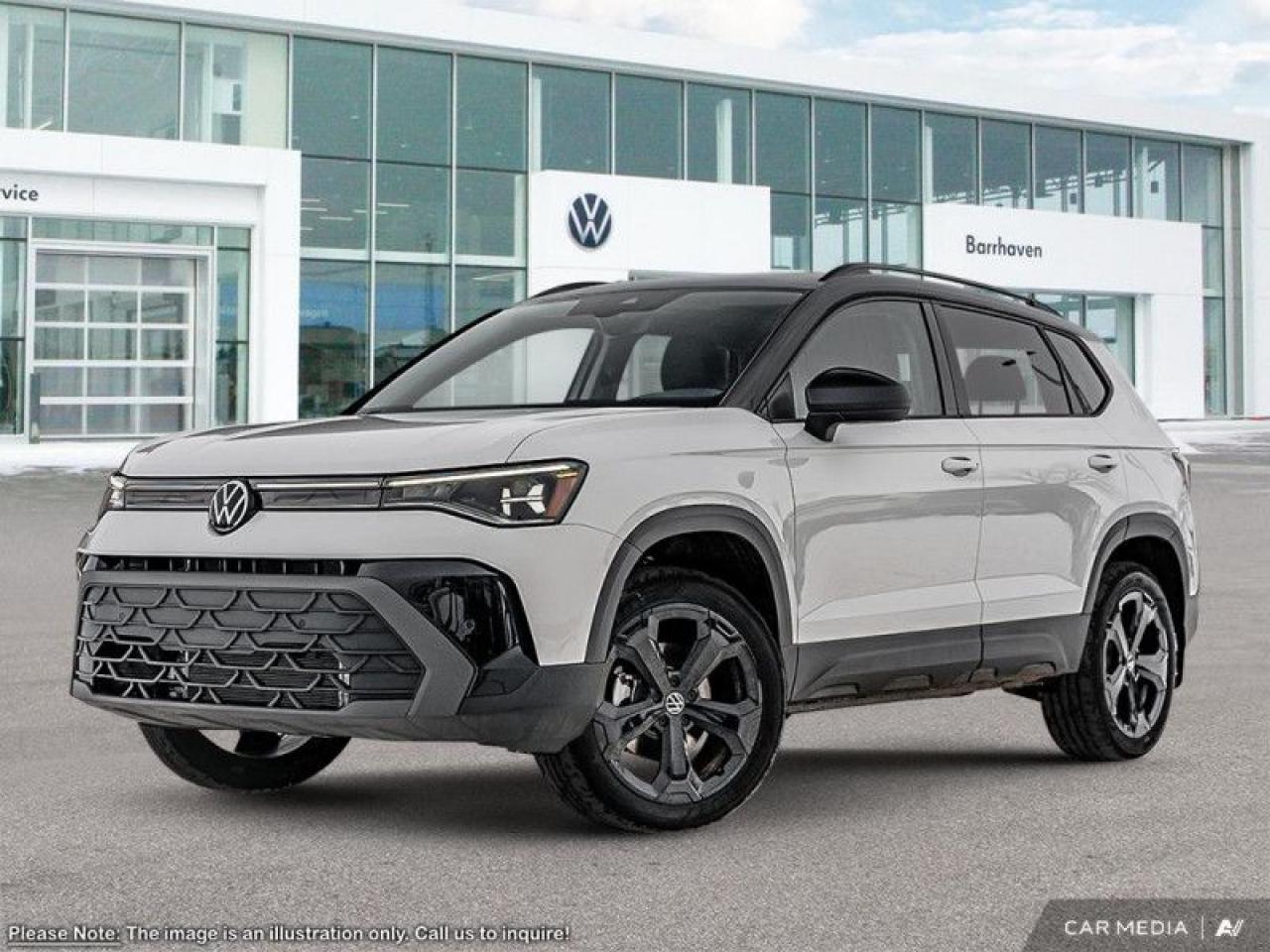 New 2025 Volkswagen Taos Comfortline Black Edition for sale in Nepean, ON