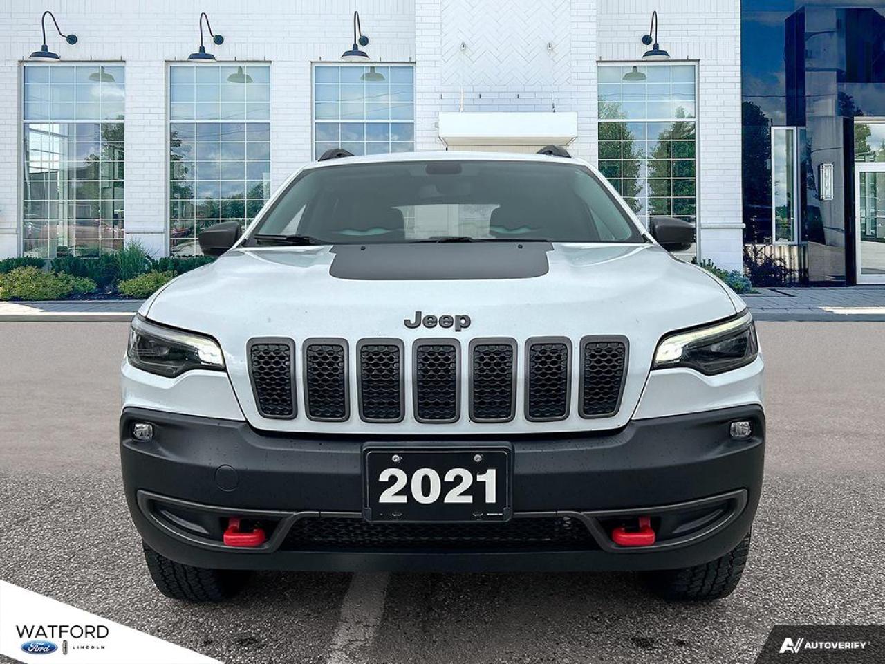 Used 2021 Jeep Cherokee Trailhawk 4X4 for sale in Watford, ON