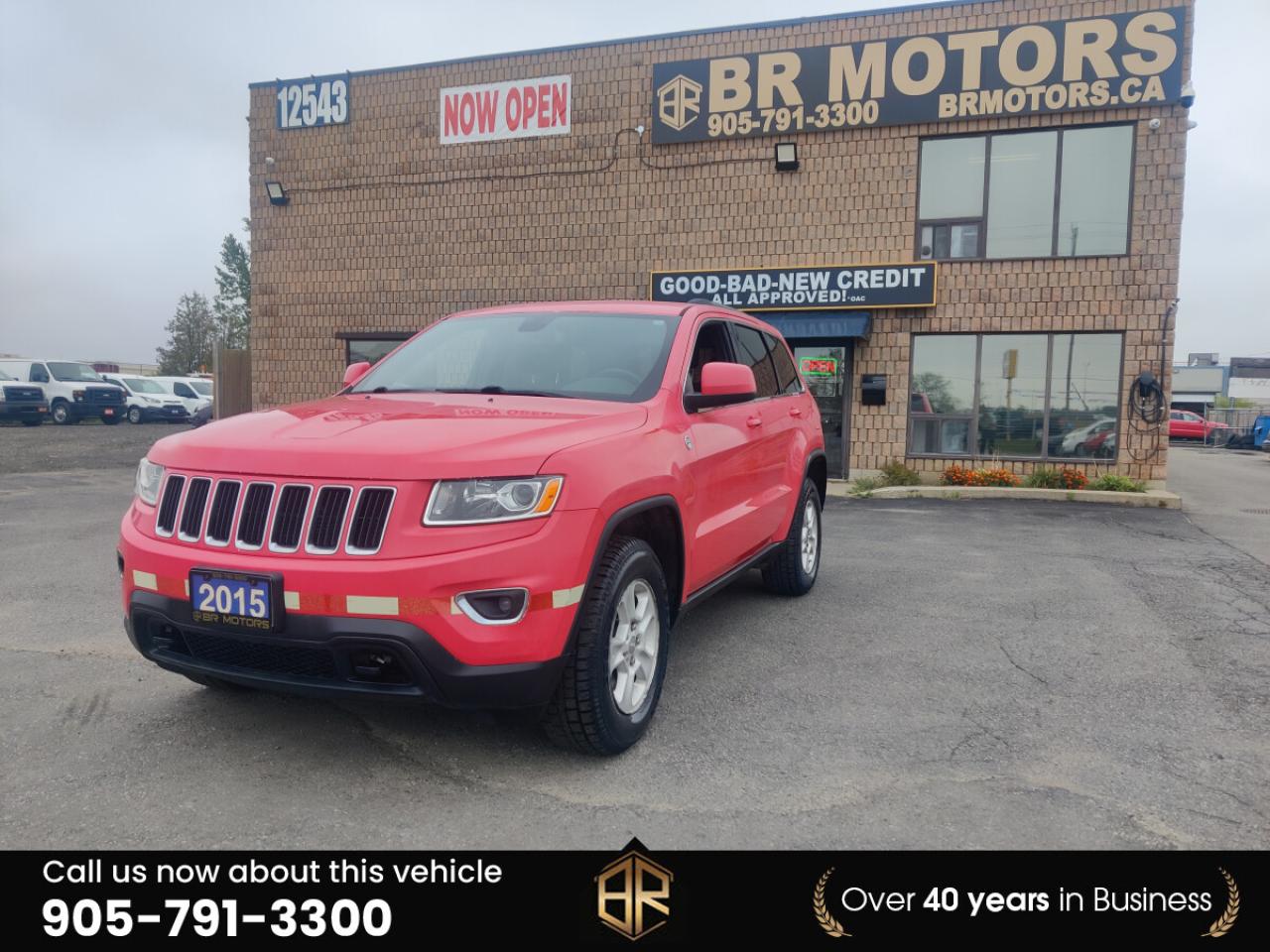 Used 2015 Jeep Grand Cherokee Laredo | No Accidents | AWD for sale in Bolton, ON