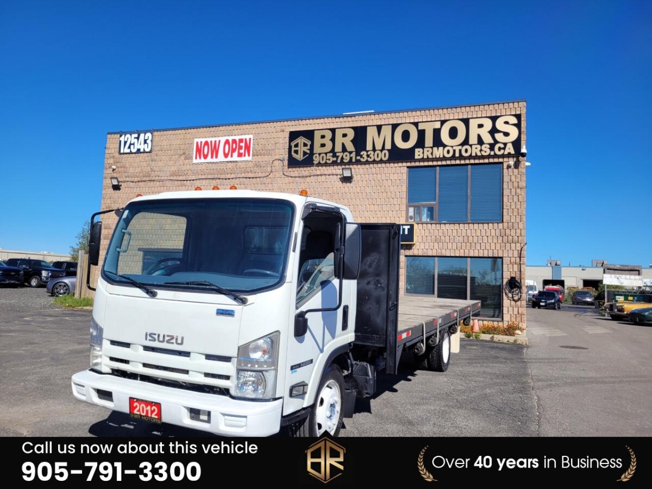 Used 2013 Isuzu NRR Flat Bed | Diesel | Low Km's for sale in Bolton, ON