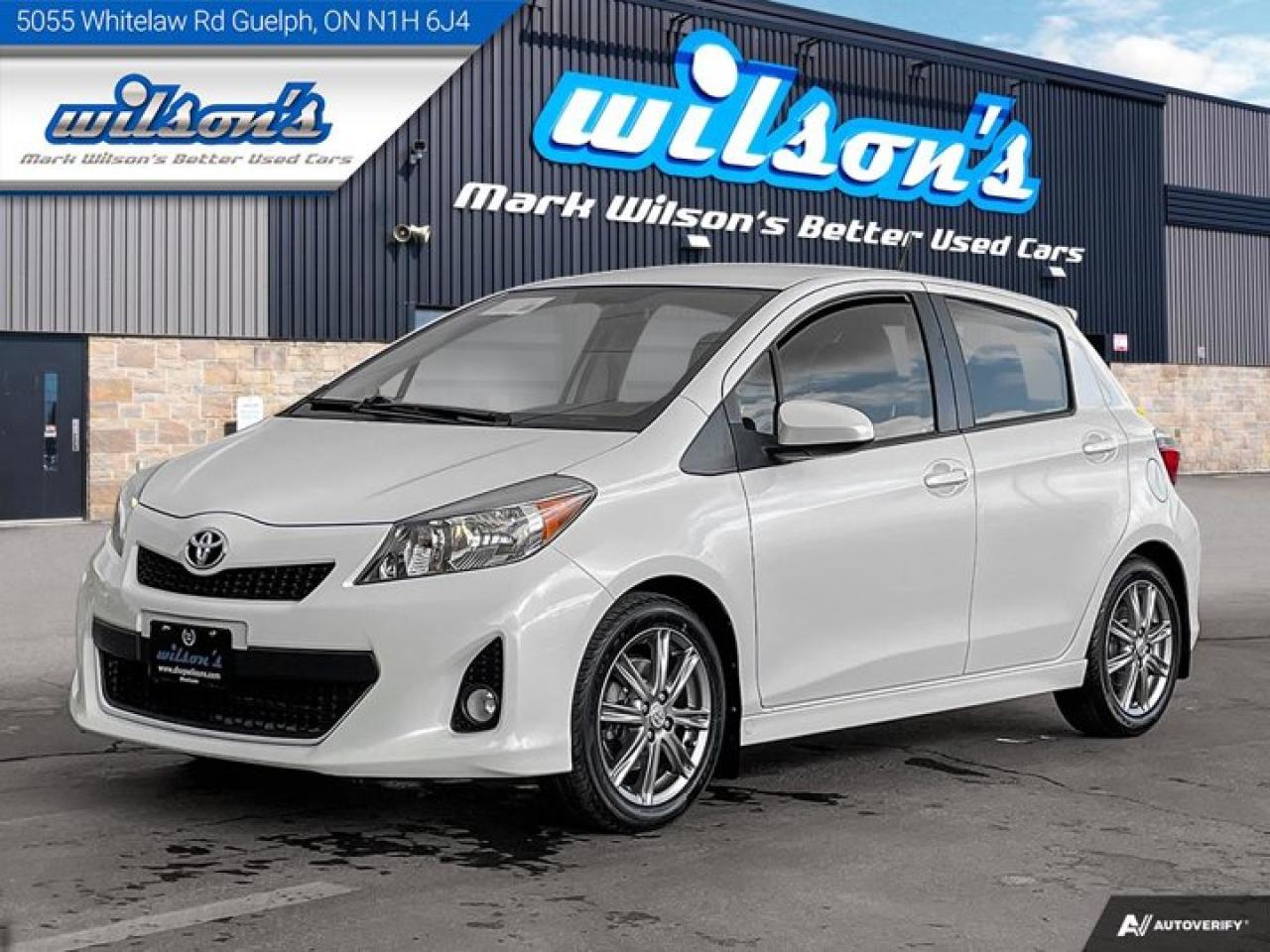 Used 2014 Toyota Yaris SE  Auto, Bluetooth, Cruise Control, Alloy Wheels, New Tires & New Brakes! for sale in Guelph, ON