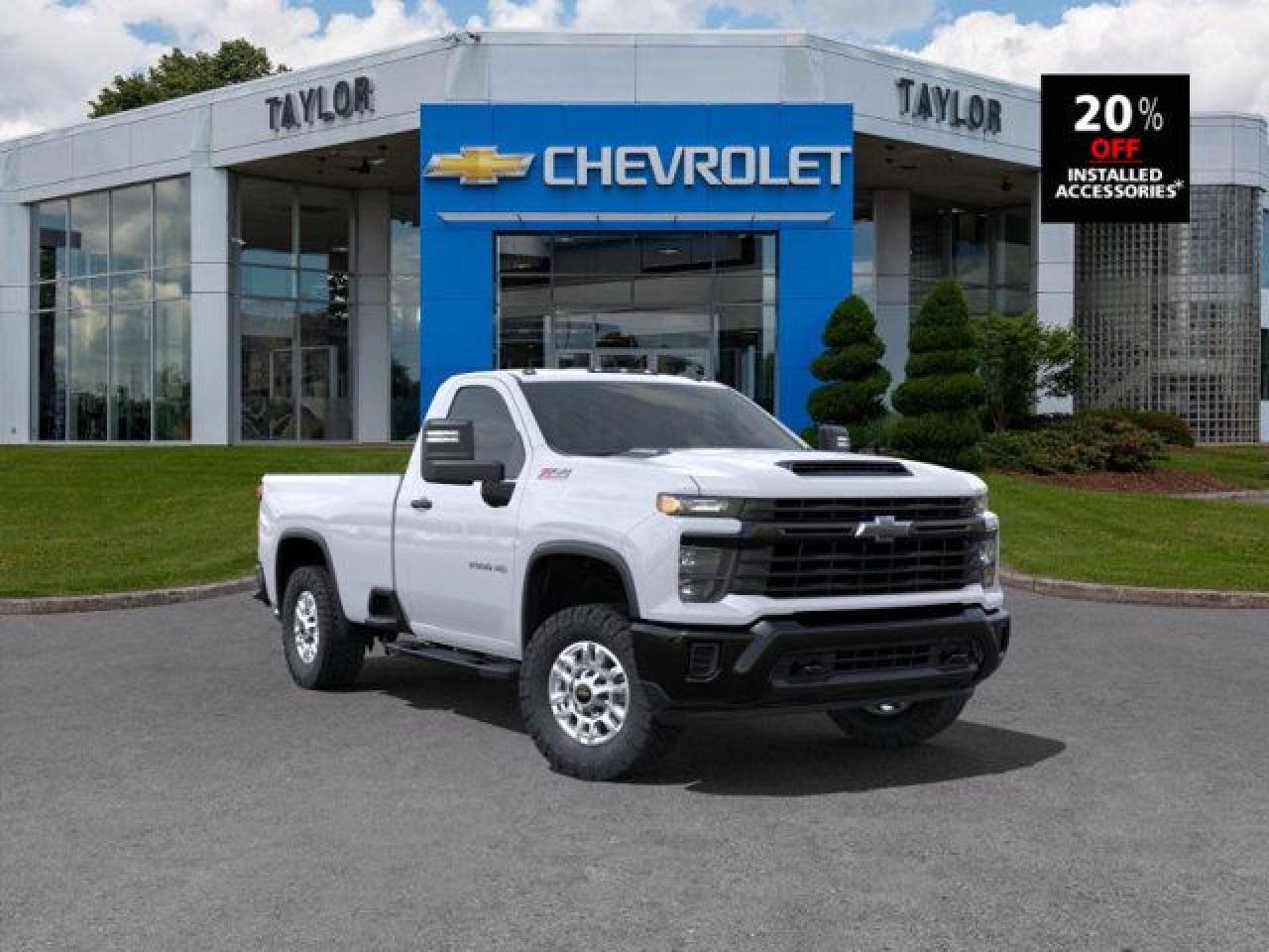 New 2025 Chevrolet Silverado 2500 HD Work Truck-  Apple CarPlay for sale in Kingston, ON