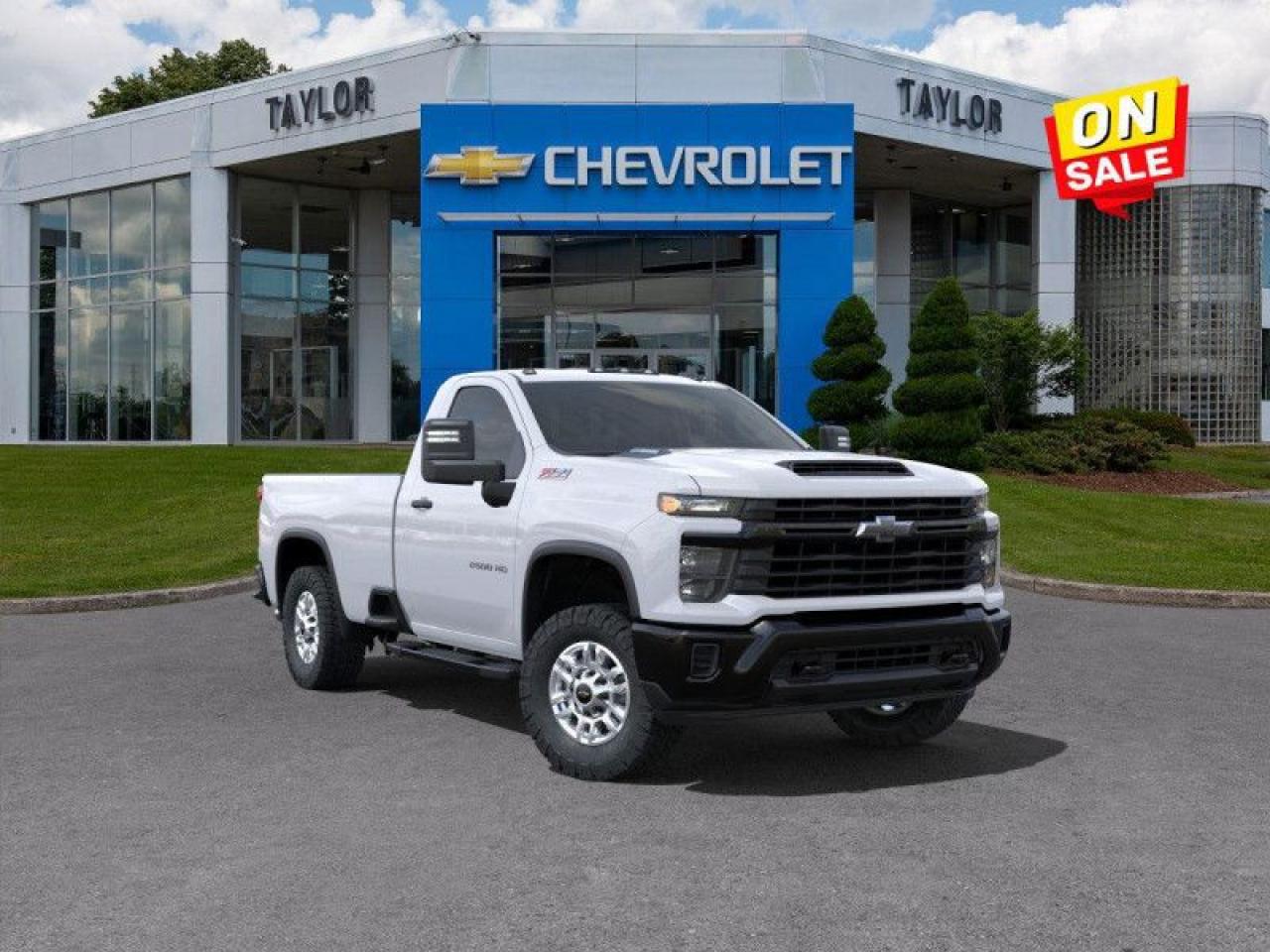 New 2025 Chevrolet Silverado 2500 HD Work Truck  -  Apple CarPlay for sale in Kingston, ON