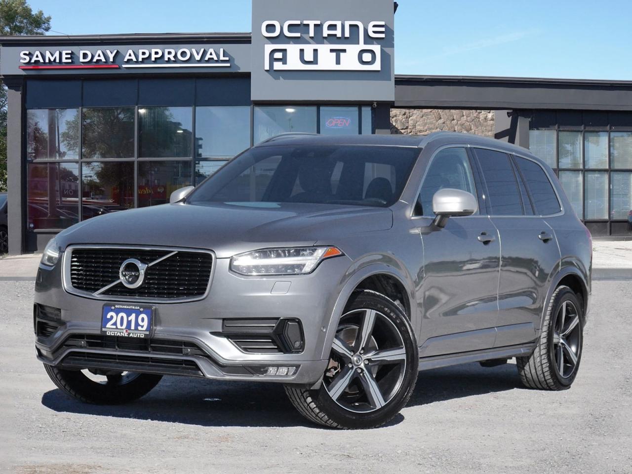 <div><span>2019 Volvo XC90 T6 AWD R-Design Accident-Free! 7 Passengers! In Great Condition! Leather Seats! Panoramic Sunroof! Rear View Camera With Parking Sensors! Push Button Start! Heated Seats! Bluetooth And Much More!</span><span><br /></span></div><div><span></span><span>--------------------------------------------------------------------------------------</span><br /></div><div><font color=#242424 face=Segoe UI, Segoe UI Web (West European), Segoe UI, -apple-system, BlinkMacSystemFont, Roboto, Helvetica Neue, sans-serif><span>Welcome to Octane Used Cars! We are located at 1850 Lawrence Ave E, Scarborough, ON M1R 2Y4</span></font></div><div><font color=#242424 face=Segoe UI, Segoe UI Web (West European), Segoe UI, -apple-system, BlinkMacSystemFont, Roboto, Helvetica Neue, sans-serif><span><br /></span><span>--------------------------------------------------------------------------------------</span></font><br /></div><div><div><span>CERTIFICATION: Get your pre-owned vehicle certified with us! Our full safety inspection goes beyond industry standards, including an oil change and professional detailing before delivery. Vehicles are not drivable, if not certified and not e-tested, a certification package is available for $699. We welcome trade-ins, and taxes and licensing are extra.</span><br /></div></div><div><div><div>--------------------------------------------------------------------------------------</div></div><div><span>FINANCING: No credit? New to the country? Dealing with bankruptcy, consumer proposal, or collections? Dont worry! Our finance and credit experts can help you get approved and start rebuilding your credit. Bad credit is usually good enough for financing. Please note that financing deals are subject to an Admin fee, and we offer on-the-spot financing with instant approvals.</span><br /></div></div><div><div><div>--------------------------------------------------------------------------------------</div></div><div><span>WARRANTY: This vehicle is eligible for an extended warranty, and we have various terms and coverages available. Feel free to ask for assistance in choosing the right one for your needs.</span><br /></div></div><div><div><div>--------------------------------------------------------------------------------------</div></div><div><span>PRICE: At Octane Used Cars, we believe in fair and transparent pricing. You dont have to endure uncomfortable negotiations with us. We constantly monitor the market and adjust our prices below the market average to offer you the best possible price. Enjoy a no-haggle, no-pressure buying experience with us! Why pay more elsewhere?</span></div></div>