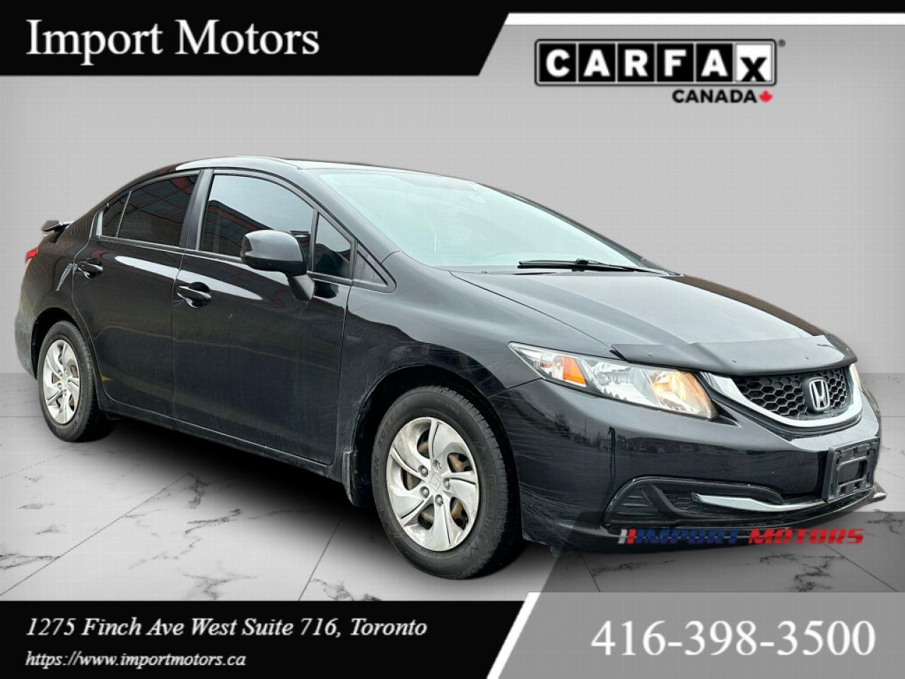 Used 2013 Honda Civic 4dr Auto LX for sale in North York, ON