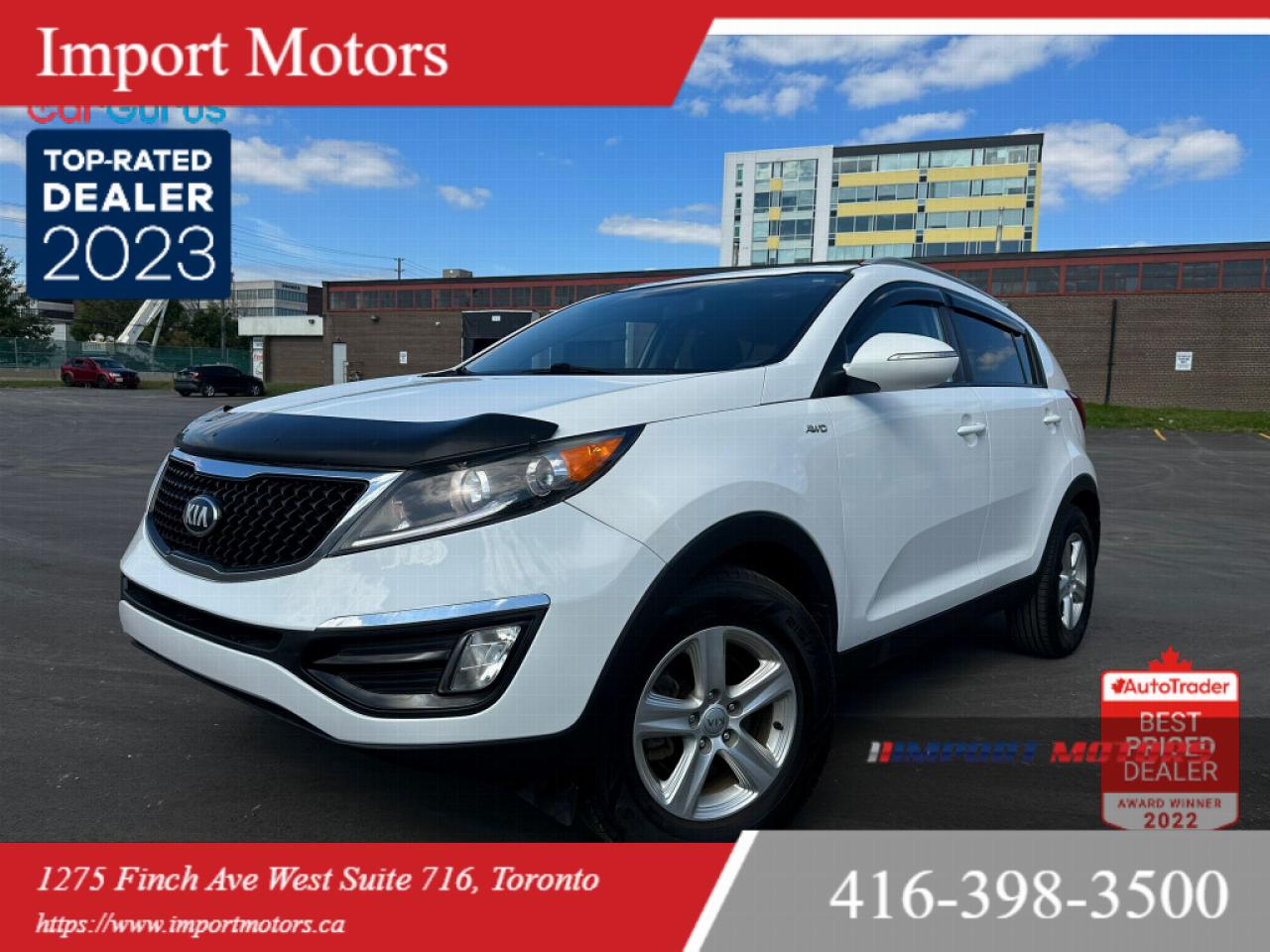 Used 2016 Kia Sportage AWD 4dr I4 Auto LX for sale in North York, ON