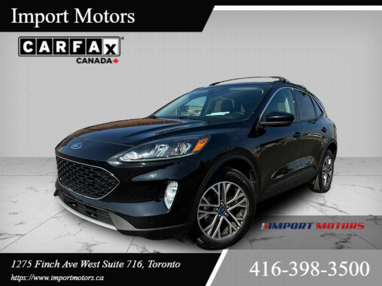 Used 2020 Ford Escape SEL 4WD LEATHER ALLOY WHEELS BACKUP CAMERA NAVIGATION for sale in North York, ON