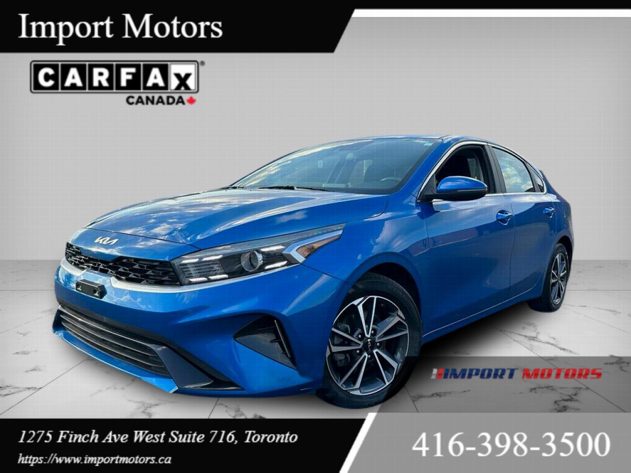 Used 2022 Kia Forte EX  NO ACCIDNETS APPLE CARPLAY for sale in North York, ON