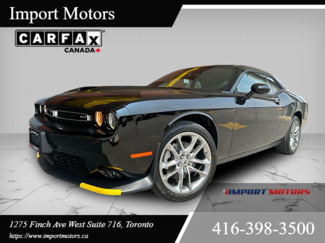 Used 2023 Dodge Challenger GT AWD SUNROOF PLUS PACKAGE TECH PACKAGE UCONNECT NAVIGATION for sale in North York, ON