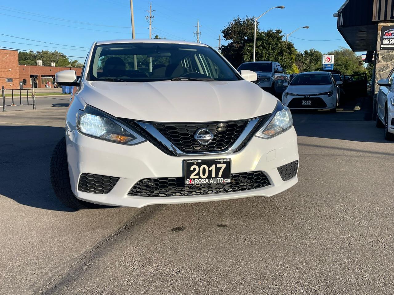 2017 Nissan Sentra 4dr Sdn AUTO SV NO ACCIDENT B-TOOTH CAMERA H-SEAT - Photo #9