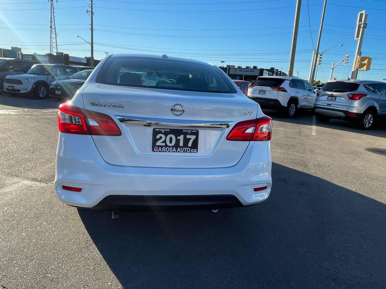 2017 Nissan Sentra 4dr Sdn AUTO SV NO ACCIDENT B-TOOTH CAMERA H-SEAT - Photo #6