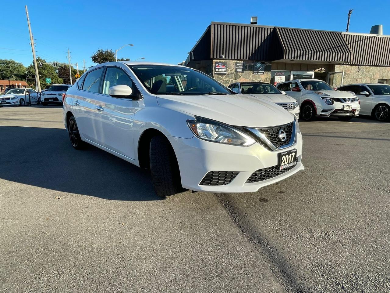 2017 Nissan Sentra 4dr Sdn AUTO SV NO ACCIDENT B-TOOTH CAMERA H-SEAT - Photo #8