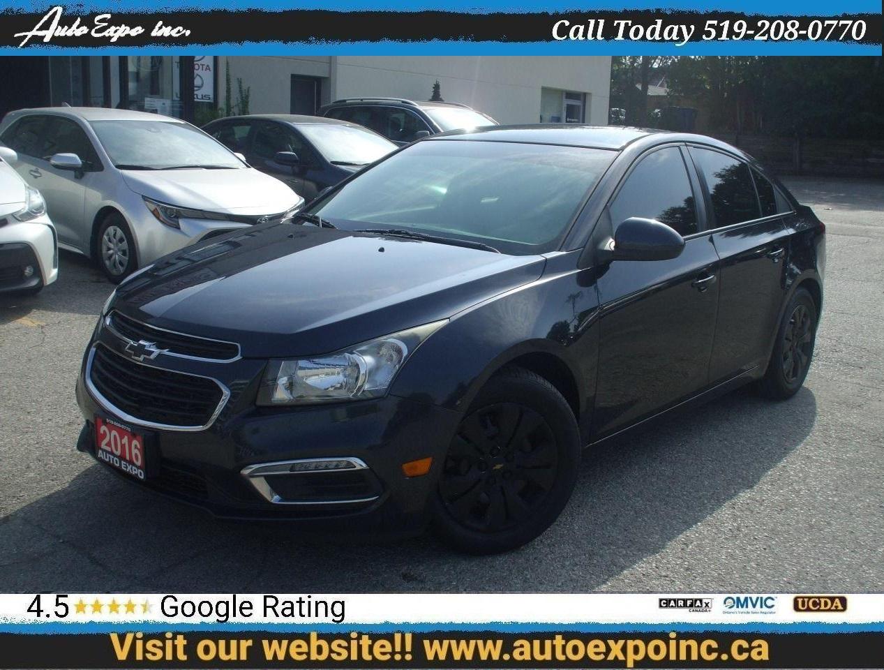 Used 2016 Chevrolet Cruze LT,Auto,A/C,Certified,Bluetooth,Tinted,Fog Lights for sale in Kitchener, ON