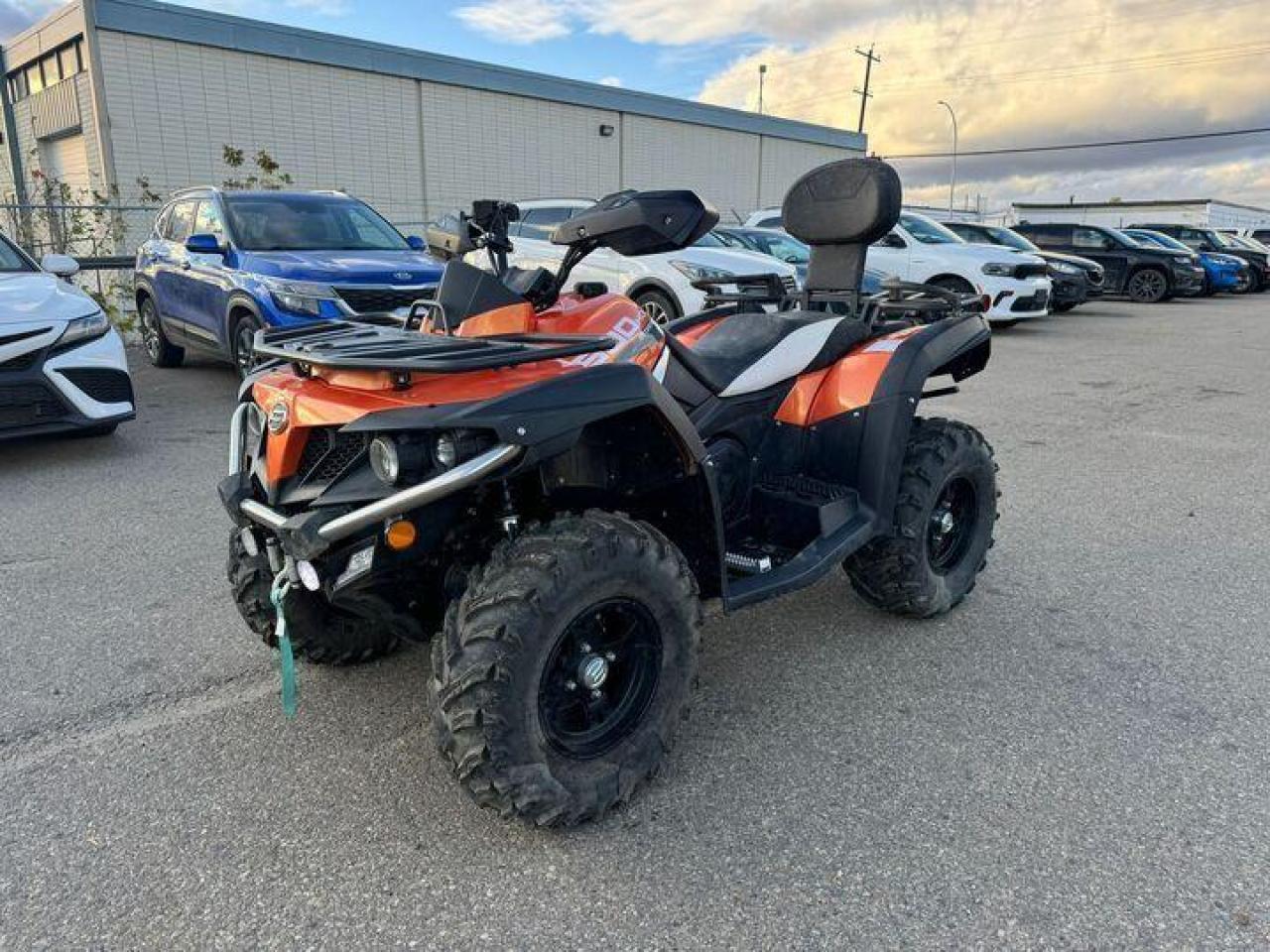 <p>The <strong>2020 CFMoto CForce 500</strong> is a versatile and reliable ATV designed for both work and recreation. Powered by a 495cc single-cylinder engine, it offers solid performance with impressive fuel efficiency, making it a great option for off-road adventures and everyday tasks. With <strong>low kilometers</strong>, this unit is in excellent condition and ready to provide years of dependable service. It comes with durable suspension and 4WD capabilities, allowing it to tackle rugged terrain with ease. Whether youre riding trails or doing chores, the CForce 500 offers a smooth and comfortable experience.</p><p>We offer <strong>flexible financing options</strong> to make owning the <strong>2020 CFMoto CForce 500</strong> easy and affordable. Plus, take advantage of <strong>free delivery Canada-wide</strong> for a seamless purchasing experience. If youre looking for a well-maintained ATV thats ready for action, the <strong>2020 CFMoto CForce 500</strong> with low kilometers is an excellent choice!</p>