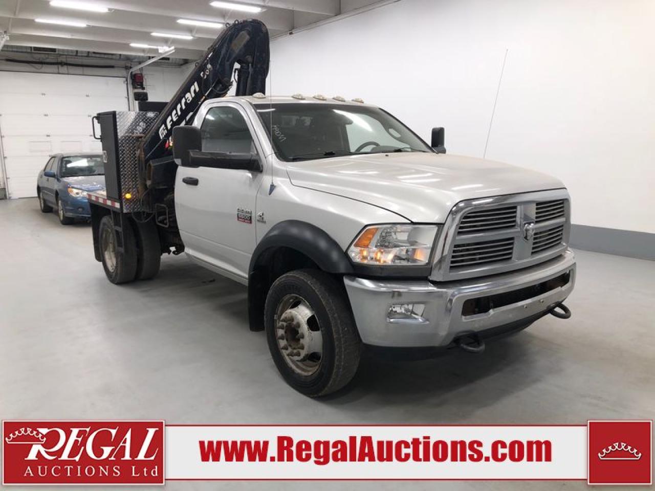 Used 2012 Dodge Ram 5500 HD for sale in Calgary, AB