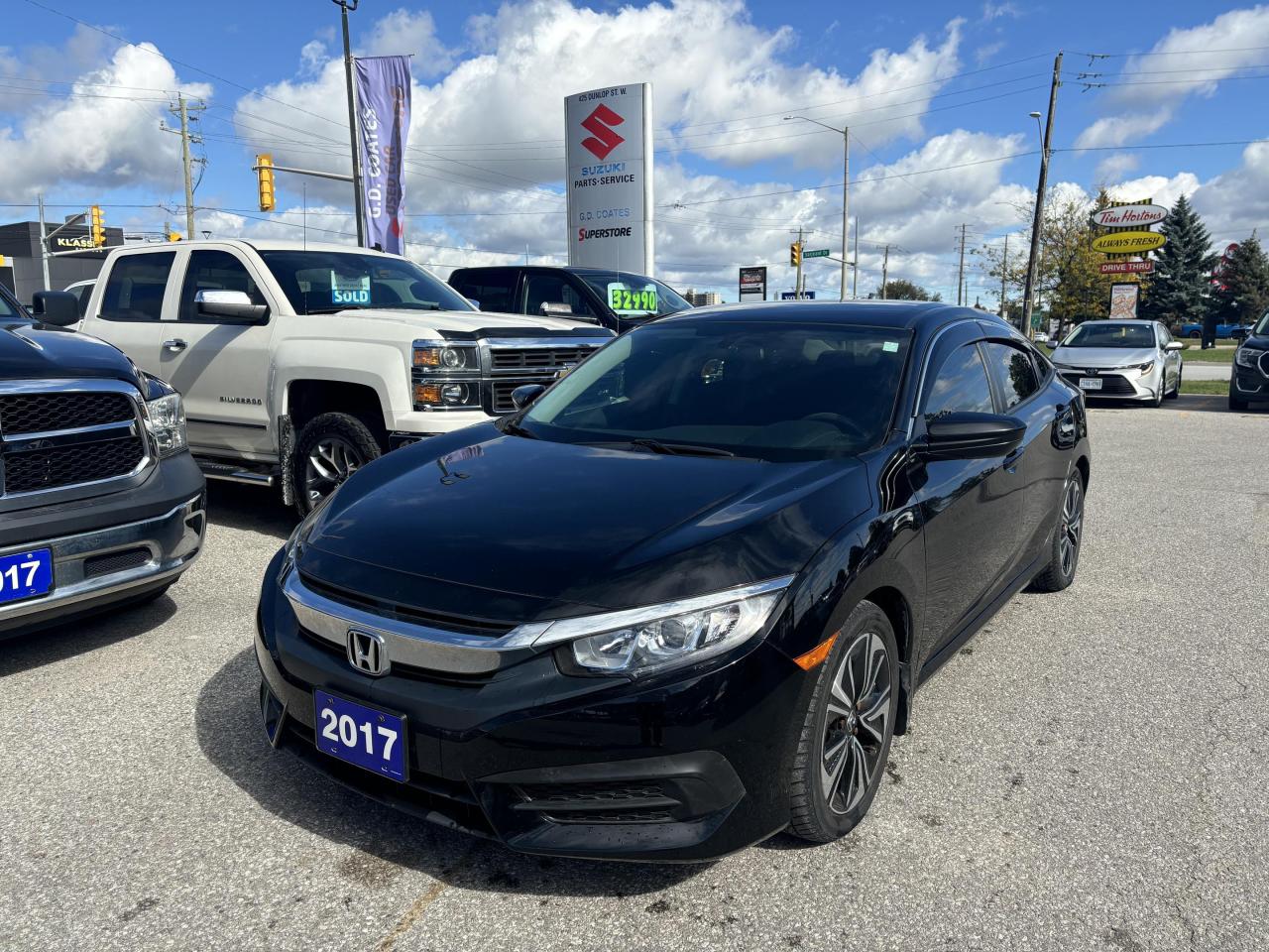 Used 2017 Honda Civic LX ~Bluetooth ~Backup Camera ~Alloy Wheels ~A/C for sale in Barrie, ON